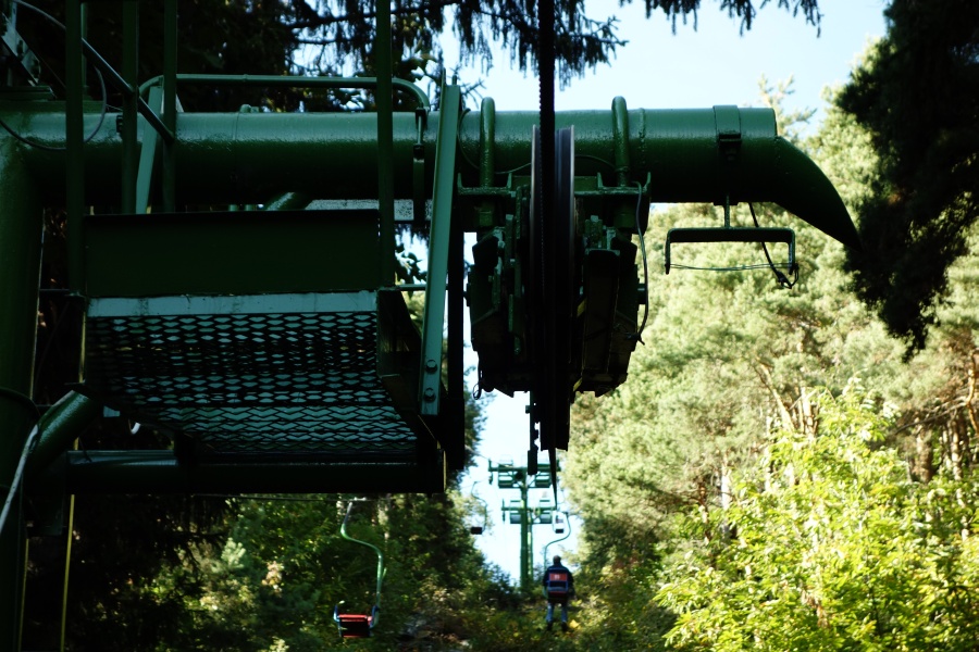 Sesselbahn Algund-Vellau, Oktober 2013