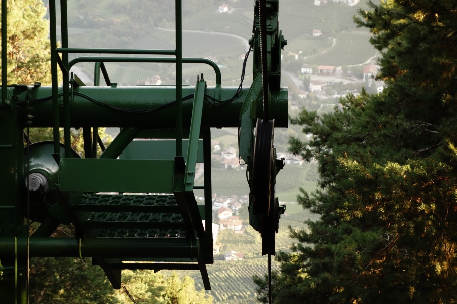 Sesselbahn Algund-Vellau, Oktober 2013