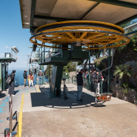 Bergstation der Sesselbahn Anacapri-Monte Solaro, Oktober 2025