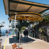 Bergstation der Sesselbahn Anacapri-Monte Solaro, Oktober 2025
