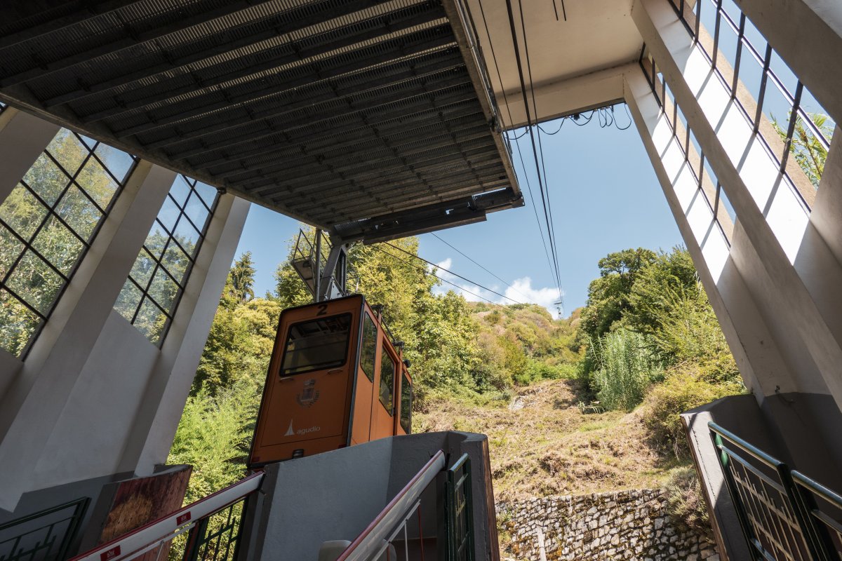 Seilbahn von Argegno nach Pigra