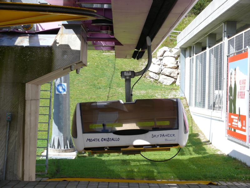 Talstation der Sesselbahn Rio Gere-Val Grande, August 2007