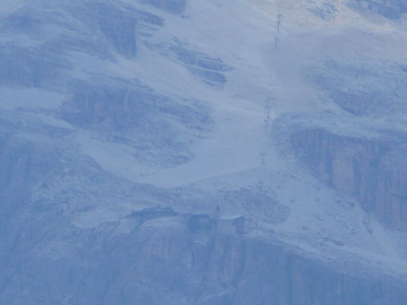 Luftseilbahn von Cortina d'Ampezzo zur Tofana, August 2007