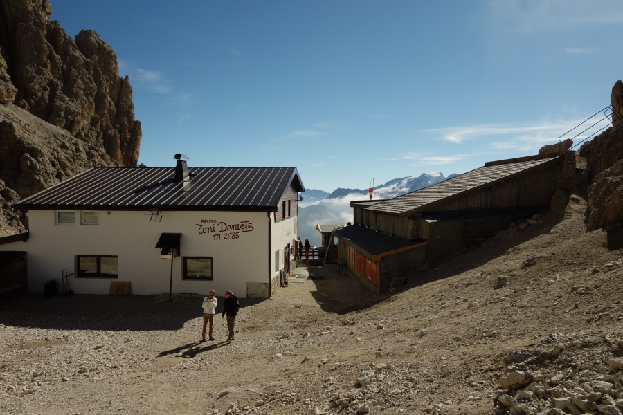 Langkofelscharte, Oktober 2013