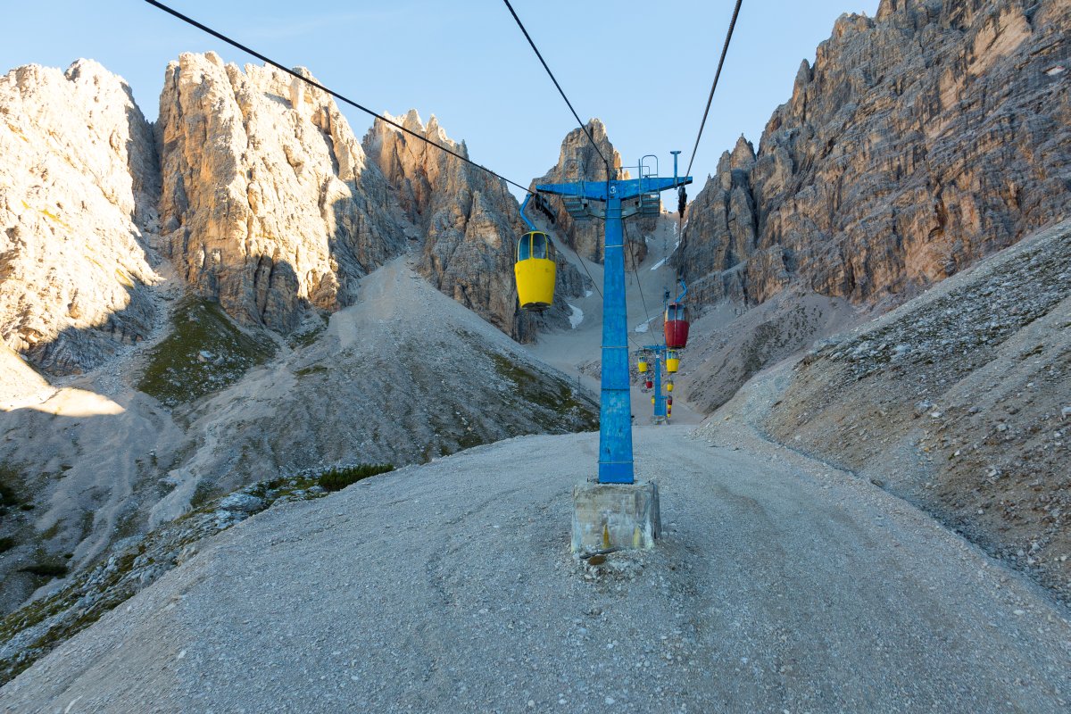 Kabinenbahn Son Forca - Forcella Staunies