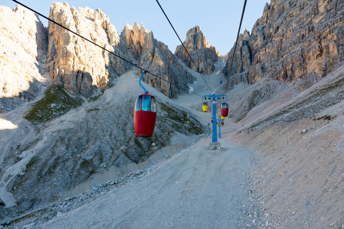 Kabinenbahn Son Forca - Forcella Staunies