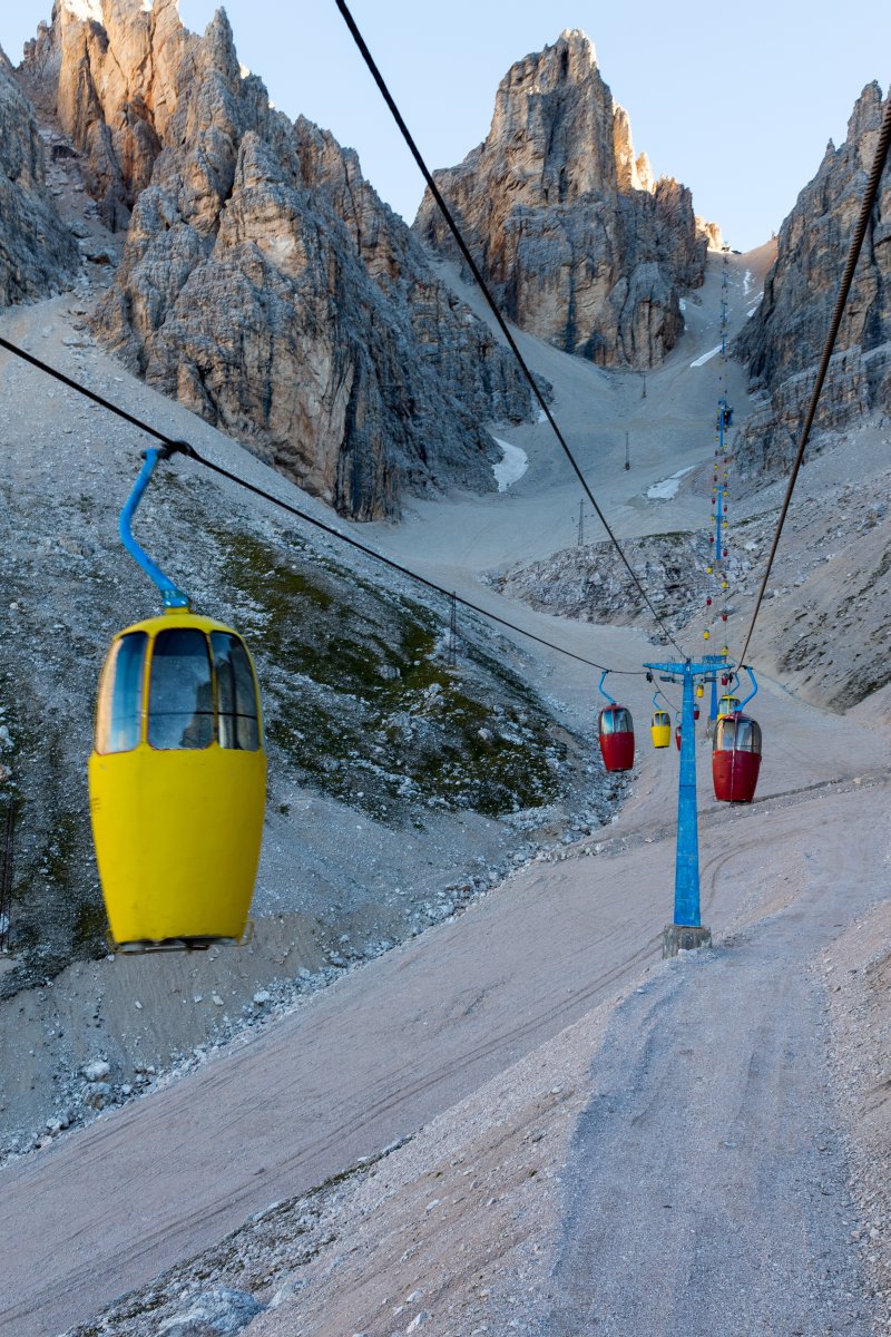 Kabinenbahn Son Forca - Forcella Staunies