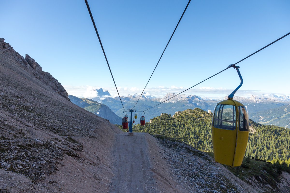 Kabinenbahn Son Forca - Forcella Staunies