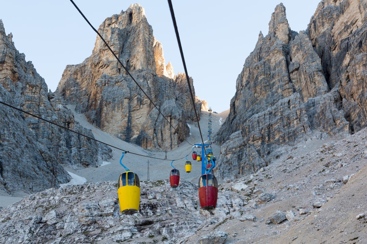 Kabinenbahn Son Forca - Forcella Staunies