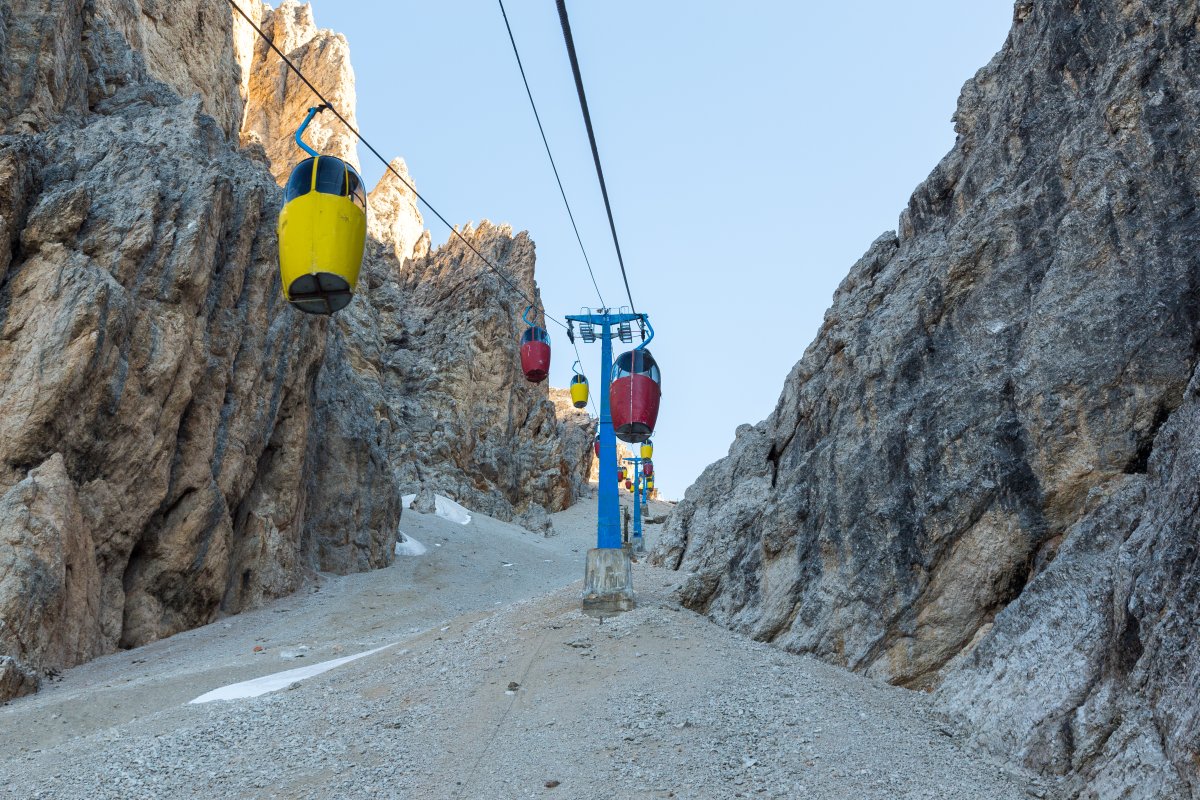 Kabinenbahn Son Forca - Forcella Staunies