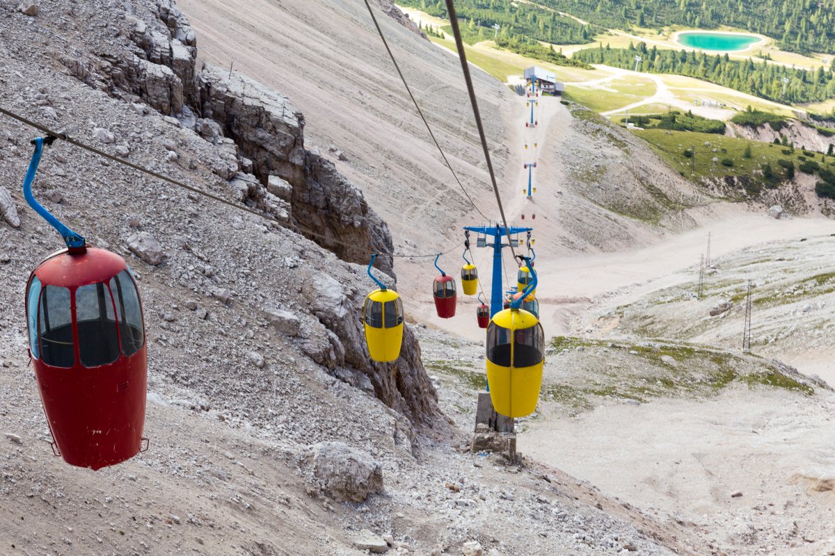 Kabinenbahn Son Forca - Forcella Staunies