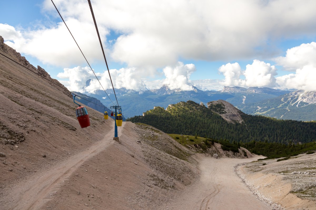 Kabinenbahn Son Forca - Forcella Staunies