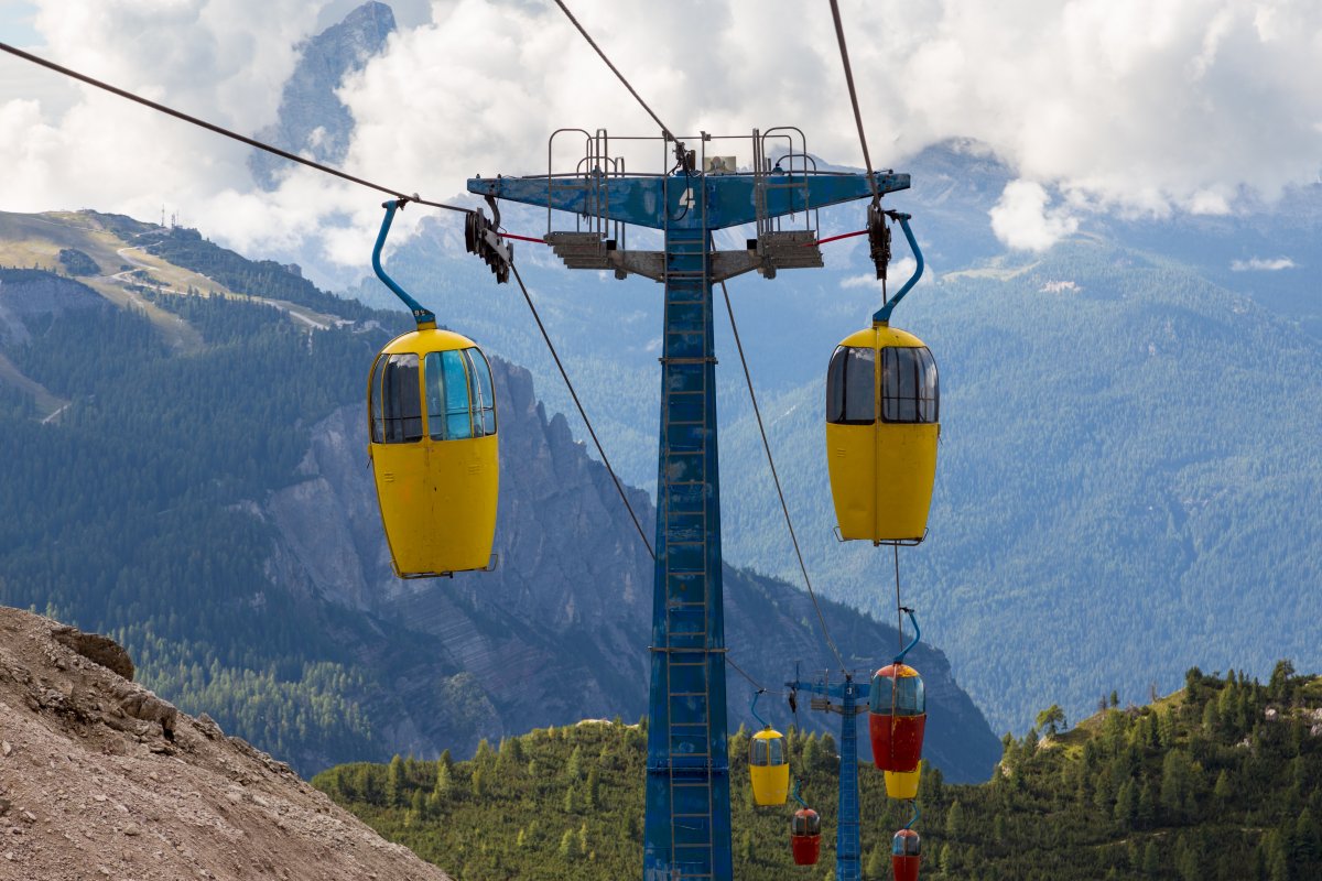 Kabinenbahn Son Forca - Forcella Staunies