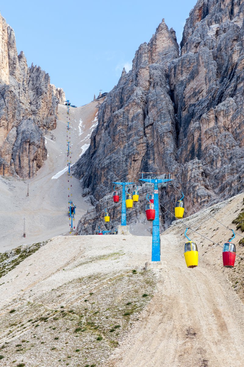 Kabinenbahn Son Forca - Forcella Staunies