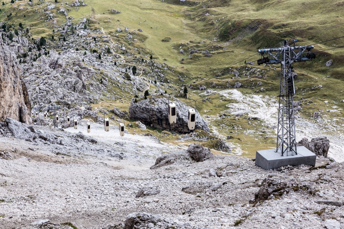 Kabinenbahn Sellajoch - Langkofelscharte