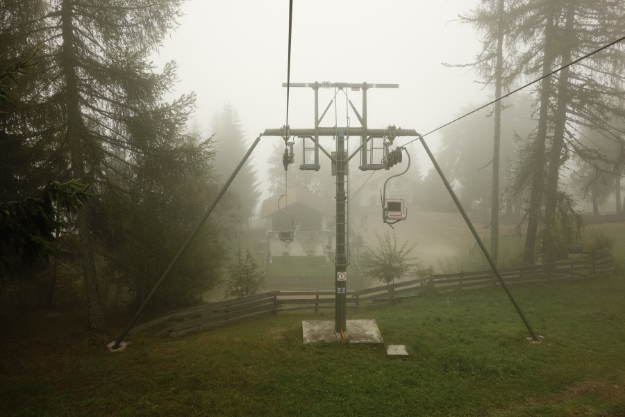 Sesselbahn Vigiljoch, Oktober 2013