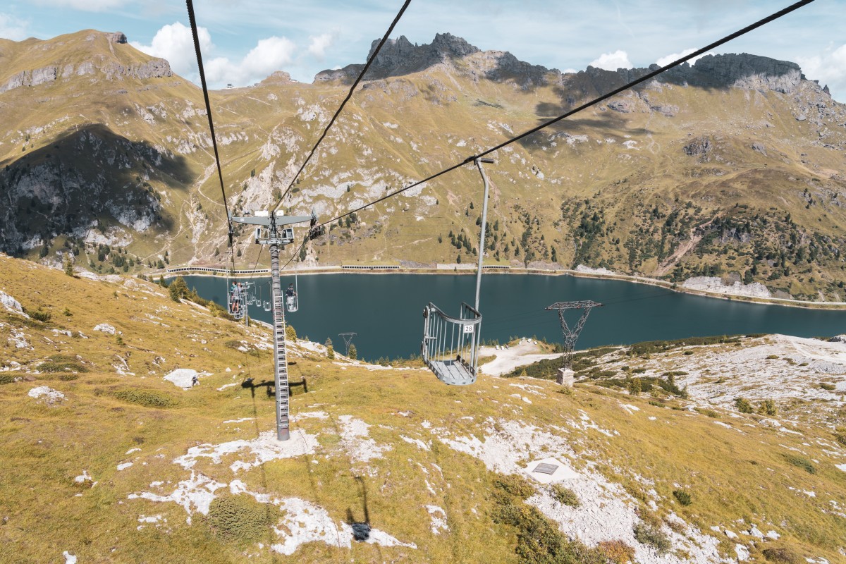 Korblift Fedaia-Pian dei Fiacconi, September 2019