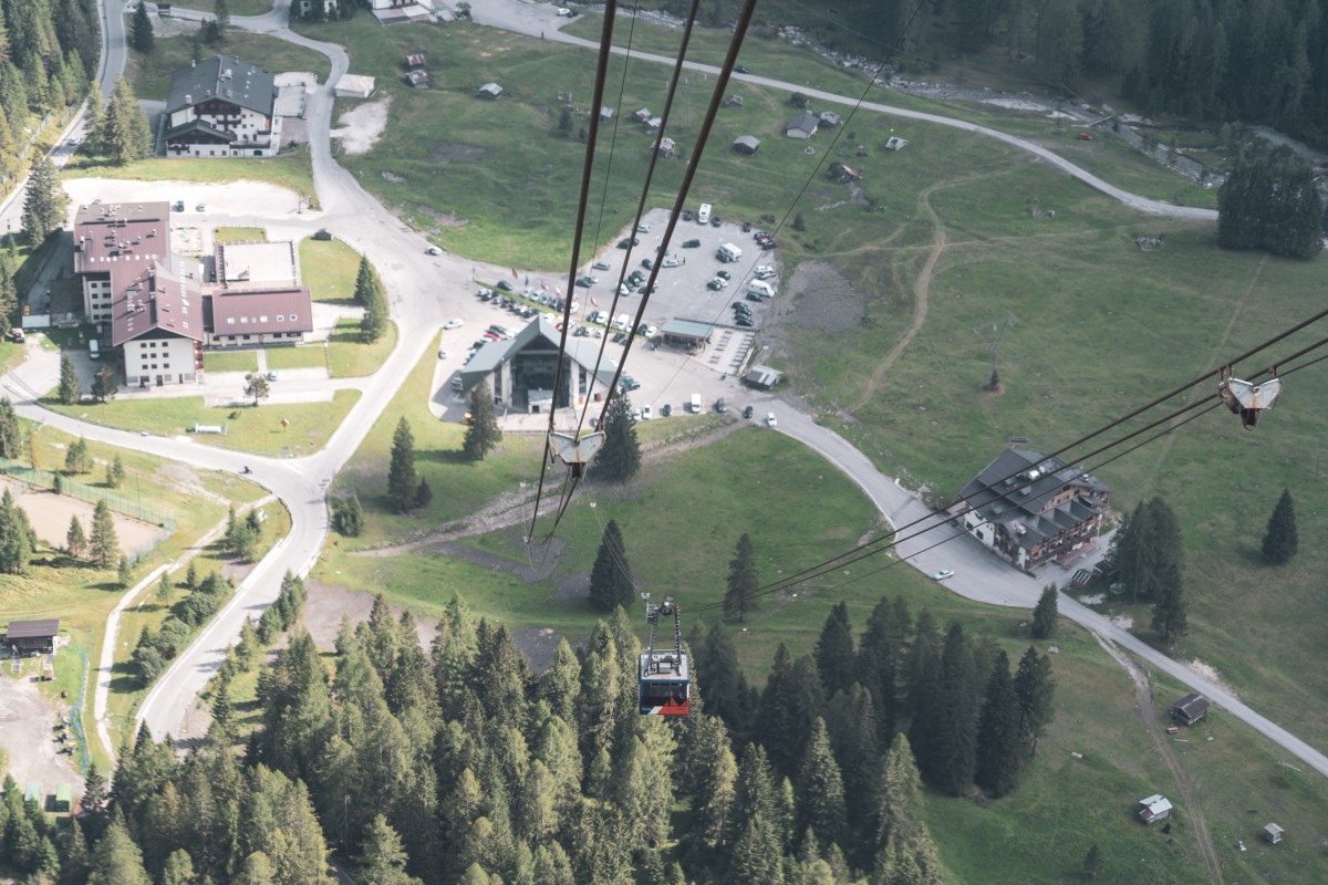 Luftseilbahn Malga Ciapela-Banc, September 2019
