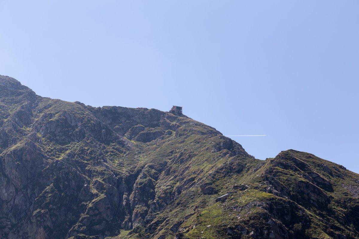 Ehemalige Bergstation auf dem Monte Mucrone