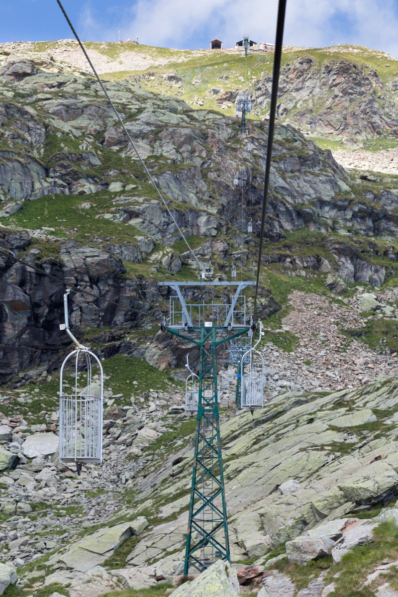 Korblift Lago di Mucrone-Monte di Camino, August 2014