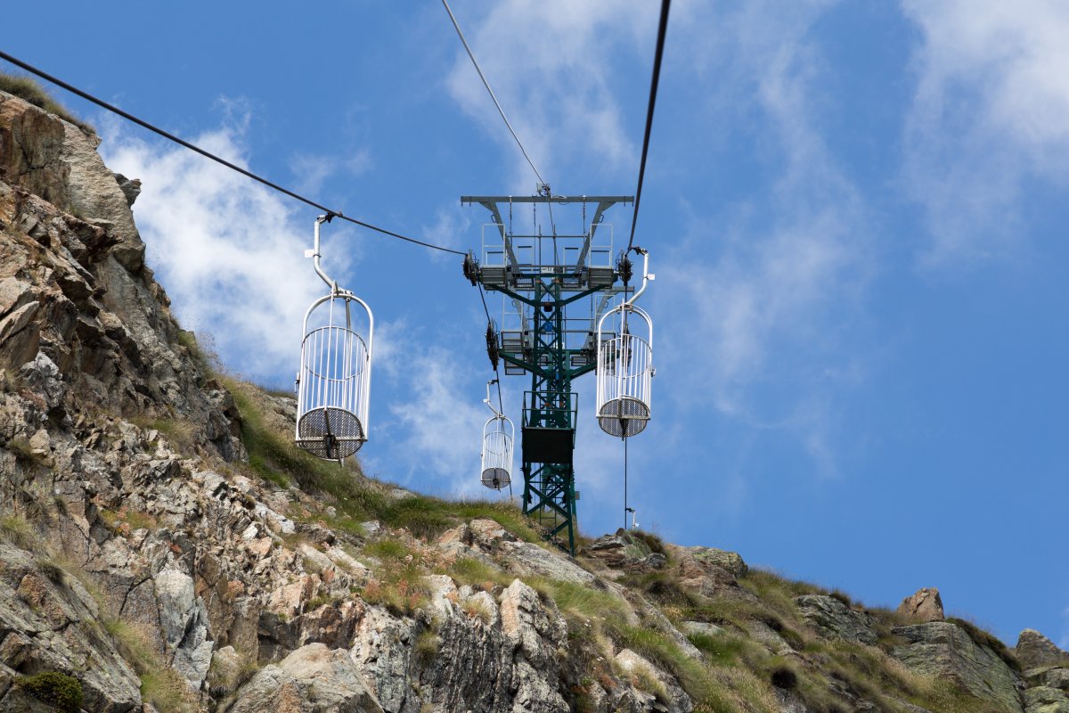 Korblift Lago di Mucrone-Monte di Camino, August 2014