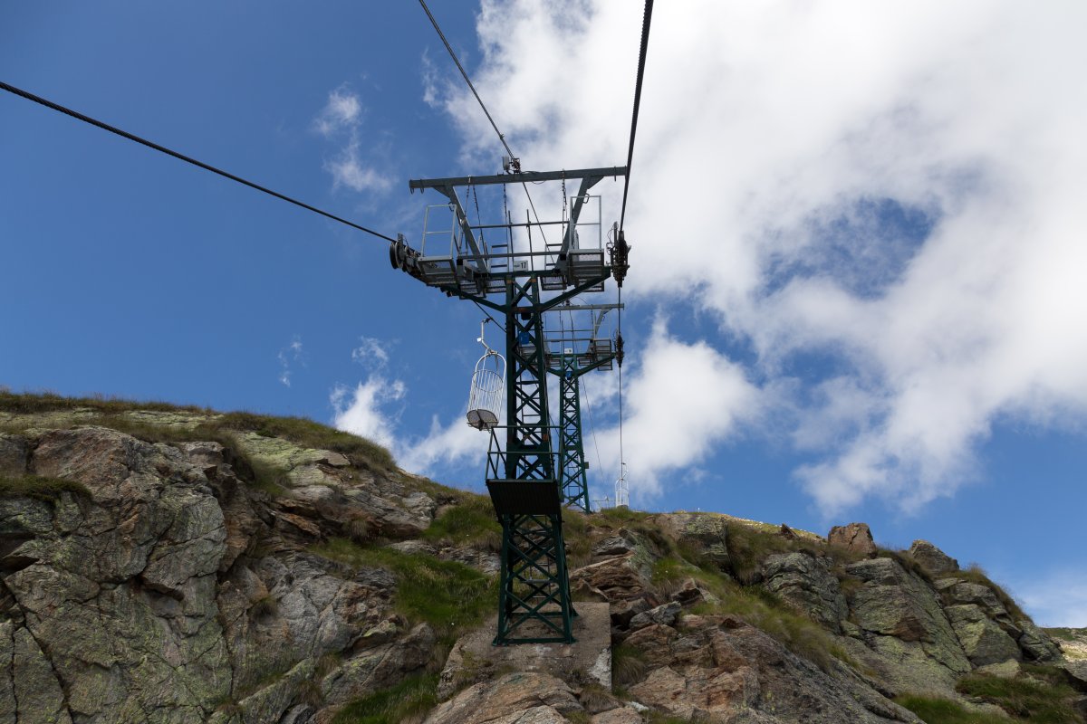 Korblift Lago di Mucrone-Monte di Camino, August 2014