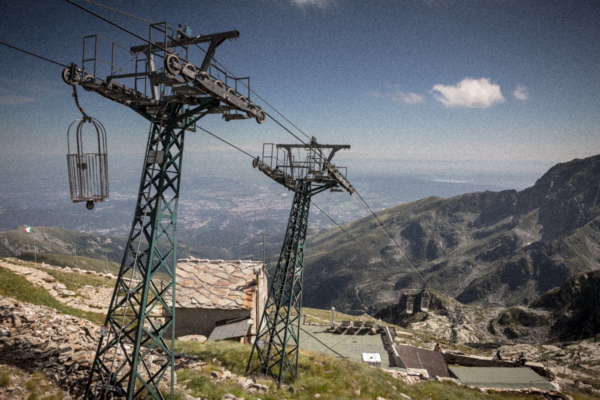 Korblift Lago di Mucrone-Monte di Camino, August 2014