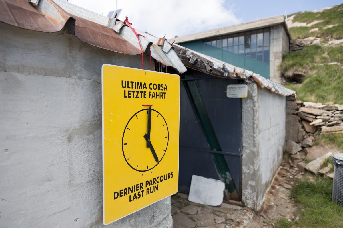 Korblift Lago di Mucrone-Monte di Camino, August 2014