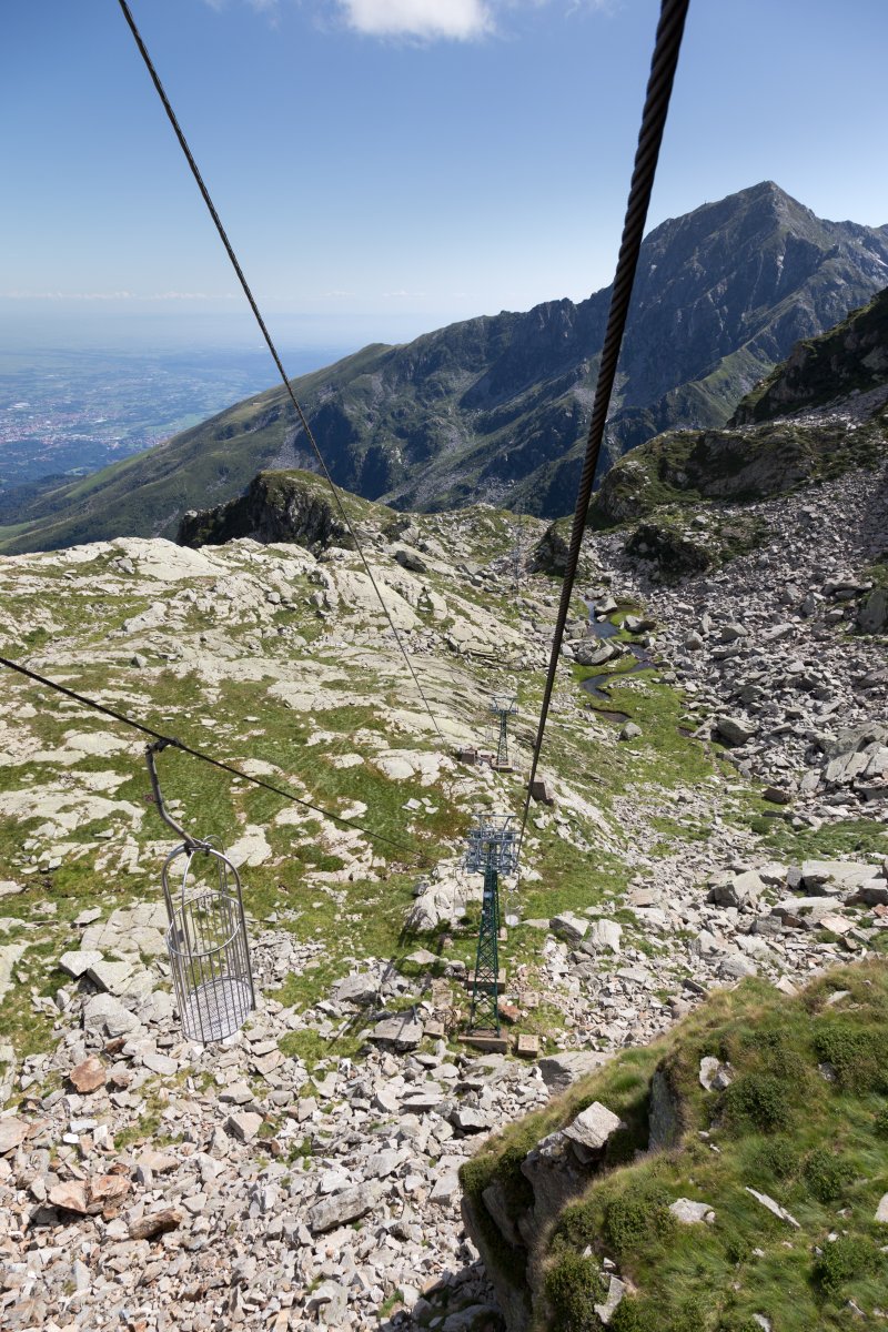Korblift Lago di Mucrone-Monte di Camino, August 2014