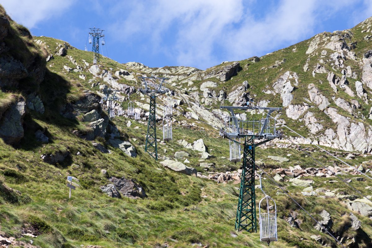 Korblift Lago di Mucrone-Monte di Camino, August 2014