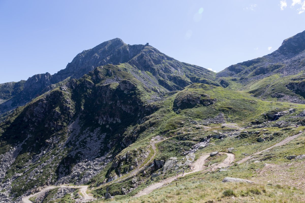 Ehemalige Luftseilbahn zum Monte Mucrone