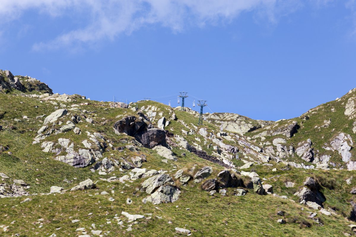 Korblift Lago di Mucrone-Monte di Camino, August 2014