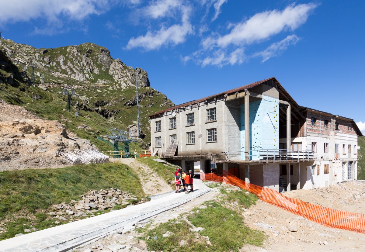 Korblift Lago di Mucrone-Monte di Camino, August 2014