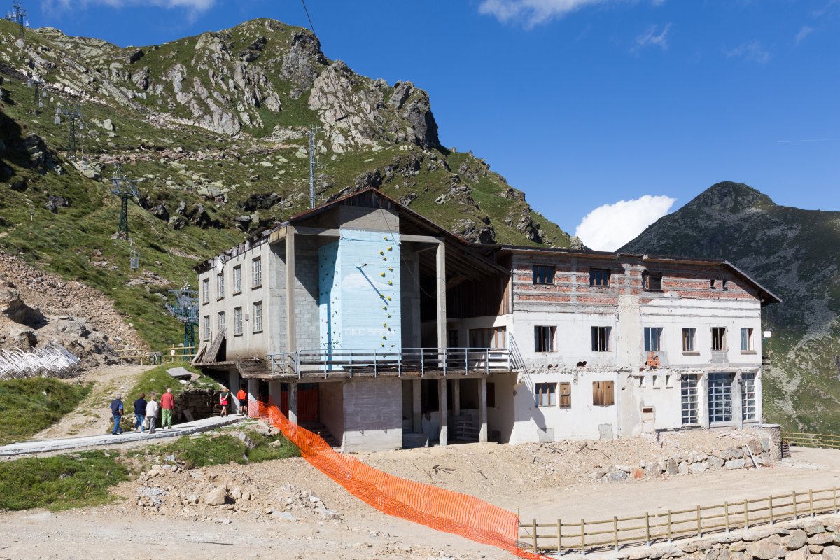 Korblift Lago di Mucrone-Monte di Camino, August 2014
