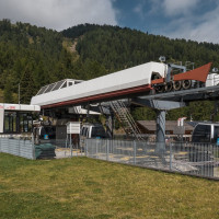 Bergstation der Kabinenbahn Peio-Tarlenta, September 2023