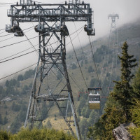 Luftseilbahn Tarlenta-Punta Taviela, September 2023