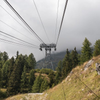 Luftseilbahn Tarlenta-Punta Taviela, September 2023