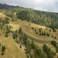 Modellierte Abfahrt in Peio, September 2023