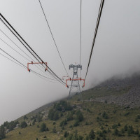 Luftseilbahn Tarlenta-Punta Taviela, September 2023
