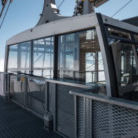 Bergstation der Luftseilbahn Tarlenta-Punta Taviela, September 2023