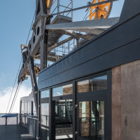 Bergstation der Luftseilbahn Tarlenta-Punta Taviela, September 2023