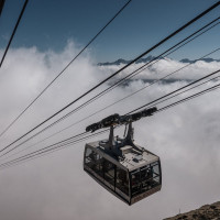 Luftseilbahn Tarlenta-Punta Taviela, September 2023