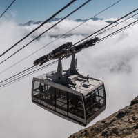 Luftseilbahn Tarlenta-Punta Taviela, September 2023