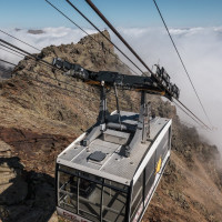 Luftseilbahn Tarlenta-Punta Taviela, September 2023