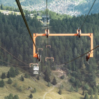 Luftseilbahn Tarlenta-Punta Taviela, September 2023