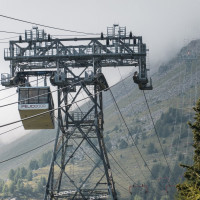 Luftseilbahn Tarlenta-Punta Taviela, September 2023
