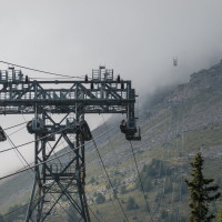 Luftseilbahn Tarlenta-Punta Taviela, September 2023