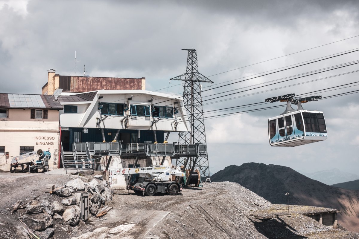 Luftseilbahn Trincerone-Livrio, Juli 2020
