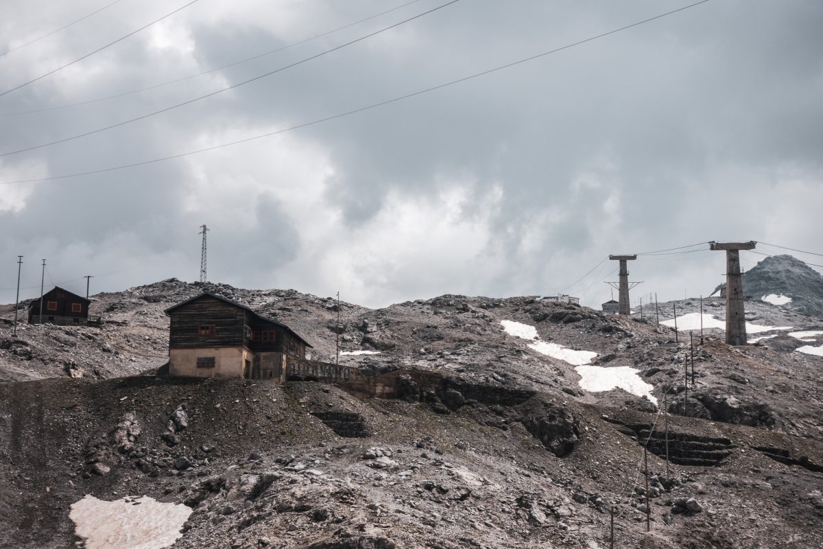 Luftseilbahn Passo dello Stelvio-Trincerone, Juli 2020