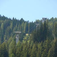 Luftseilbahn Alba-Ciampac in Canazei, August 2007